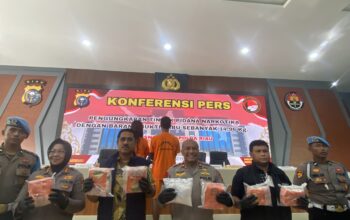 Sebanyak 14,96 Kg Sabu-Sabu Berhasil Digagalkan Peredaranya, Ditresnarkoba Polda Riau Dukung Asta  Cita Presiden Republik Indonesia.