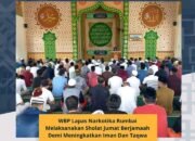 WBP Lapas Narkotika Rumbai Melaksanakan Sholat Jumat Berjamaah Demi Meningkatkan Iman Dan Taqwa
