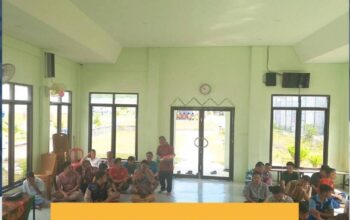 WBP Nasrani Lapas Narkotika Rumbai Ikuti Ibadah Dengan Khidmat