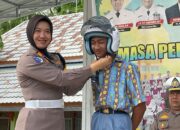 Kasat Lantas Polres Kampar Sosialisasikan Operasi Patuh Lancang Kuning di SMK N 1 Bangkinang!