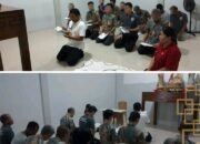 Lakukan Doa Dan Puja Bakti, Lapas Narkotika Rumbai Bekali Warga Binaan Beragama Buddha Untuk Beribadah