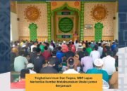 Tingkatkan Iman Dan Taqwa, WBP Lapas Narkotika Rumbai Melaksanakan Sholat Jumat Berjamaah