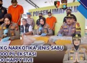 Tim Opsnal Polsek Limapuluh, Berhasil Membongkar Gudang penyimpanan narkotika jaringan internasional, 6kg Sabu dan Ribuan Ekstasi Diamankan