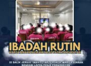 Di Balik Jeruji, Iman Tetap Terjaga: Warga Binaan Nasrani Lapas Pasir Pangarayan Laksanakan Ibadah Online