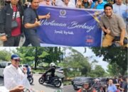 PWI Riau bagikan 600 Nasi Bungkus untuk Pengendara, Sedekah tidak Mengurangi Rezeki