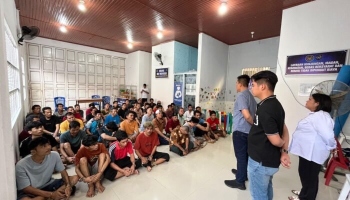 Cegah Kejadian Serupa, Rutan Siak Kirim 45 WBP Berisiko Tinggi ke Lapas Pekanbaru