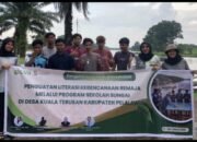 Dosen Sosiologi Universitas Riau Perkuat Literasi Kebencanaan Remaja di Desa Kuala Terusan