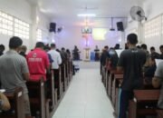 Lapas Pekanbaru Gelar Ibadah Rutin Bersama Pelayan Firman dari HKBP Sumbersari
