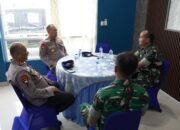 Kunjungan Dansat Brimob Riau : Pererat Sinergi dengan Batalyon Parako 462 Pasgat dan Kompi Kavaleri 6/RBT