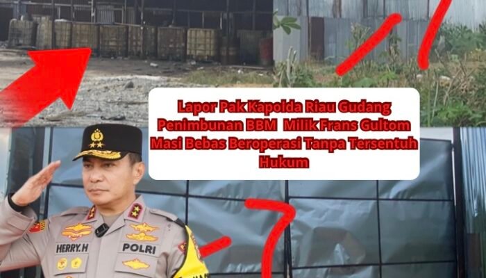 Diduga Kebal Hukum, Gudang Penimbunan BBM Subsidi di Bina Widya Pekanbaru Tak Tersentuh Aparat