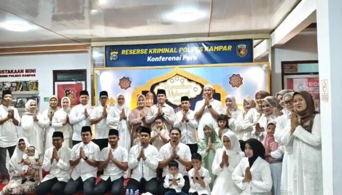Kasat Reskrim Kampar: Silaturahmi Kunci Keberkahan dan Umur Panjang