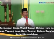Safari Ramadhan Perdana 1447 H / 2026 M, Wabup H. Syafaruddin Poti Kunjungi Kecamatan Tandun
