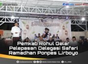Perkuat Syiar Agama, Pemkab Rohul Gelar Pelepasan Delegasi Safari Ramadan Ponpes Lirboyo
