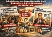 Polemik Pemberitaan Dugaan Aktivitas BBM Ilegal di Pekanbaru dan Klarifikasi Sepihak oleh Media Lain