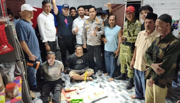 Bandar sabu ketar ketir, lagi lagi Kapolsek Bagan Sinembah pimpin ungkap kasus bandar besar, 47 gram Sabu diamankan.