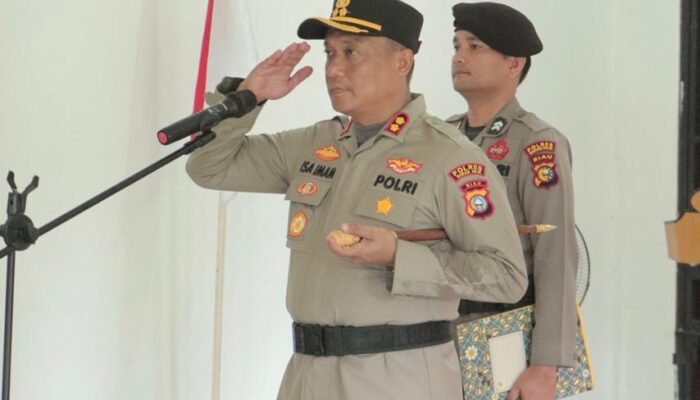 Tanpa Ampun untuk Narkoba, Kapolda Riau Pertegas Komitmen Lewat Pelantikan Kapolsek Panipahan