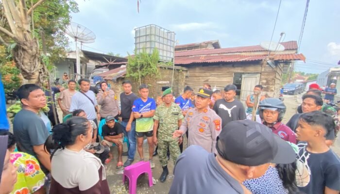Kapolsek Bagan Sinembah Gempur Sarang Narkoba, Puluhan Paket Sabu Disita