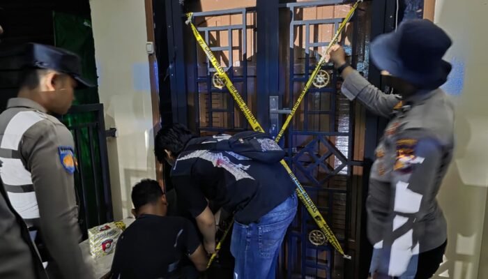 Pasca Aksi Warga, Polisi Segel 8 Rumah Terduga Jaringan Narkoba di Panipahan