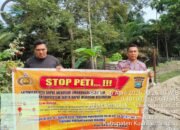Polsek Jajaran Polres Kuansing Gencarkan Sosialisasi Larangan PETI kepada Masyarakat