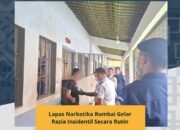 Lapas Narkotika Rumbai Gelar Razia Insidentil Secara Rutin