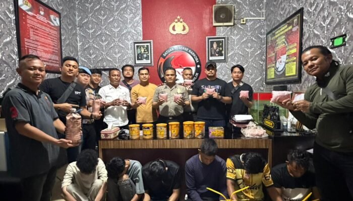Kanit II Satres Narkoba Polres Rohil IPDA Anta Arief Siregar Pimpin Pengungkapan 8.136 Butir Ekstasi