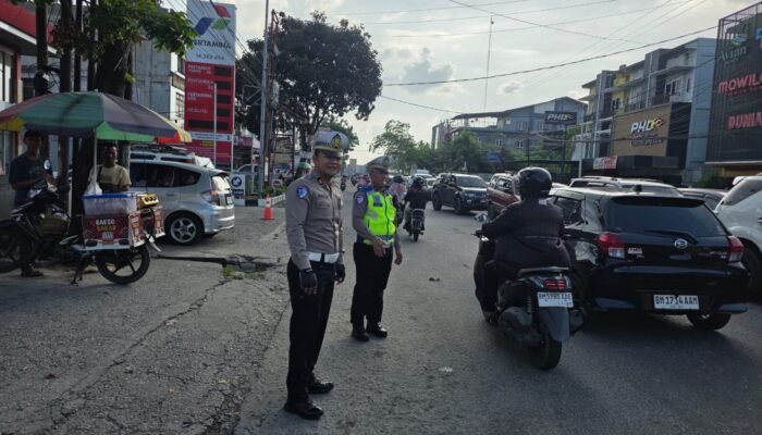 Ditlantas Polda Riau Bergerak Cepat, Amankan SPBU dan Cegah Kemacetan di Pekanbaru