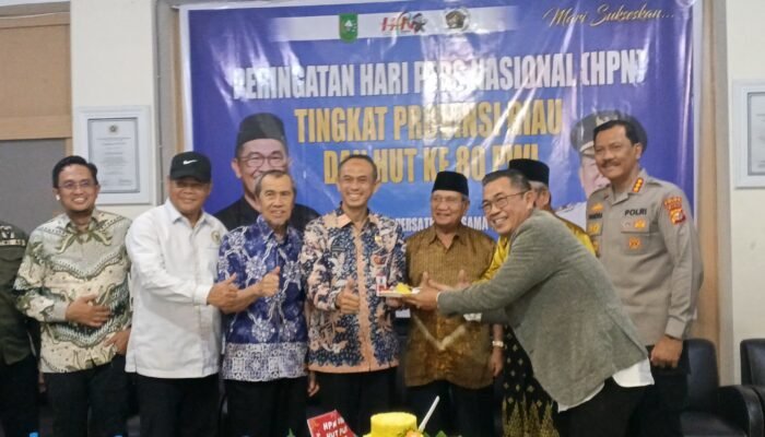 Pers Tidak Dibangun oleh Personal, Tapi Soliditas Organisasi: Pesan Raja Isyam di HPN Riau ‎
