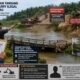 Warga Durian Tandang Adukan Dugaan Quarry Ilegal ke Polda Riau, Jembatan Terancam Ambruk dan Rumah Warga di Bibir Longsor