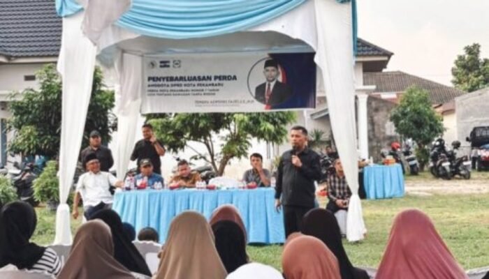 Waka DPRD Tengku Azwendi Sosialisasikan Perda P4GN untuk Selamatkan Generasi Muda