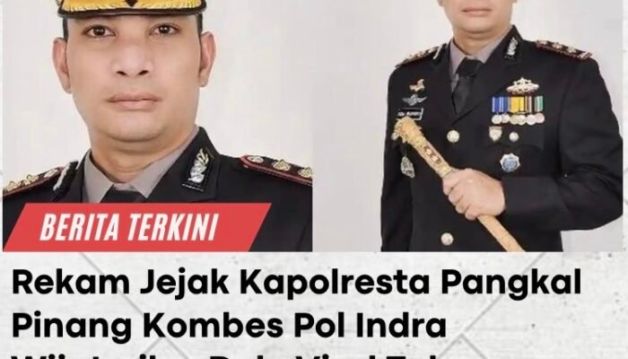 Sosok Kombes Pol Indra Wijatmiko Kapolresta Pangkal pinang Baru, dulu  Viral Tolong  Bocah Luka Dibuang Ibu Kandung