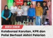 Kolaborasi Karutan, KPR dan Polisi Berhasil Akhiri Pelarian Warga Binaan