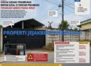 Diduga Jadi Tempat Penimbunan Minyak Ilegal, Gudang di Sidodadi Pekanbaru Terancam Pidana 5 Tahun