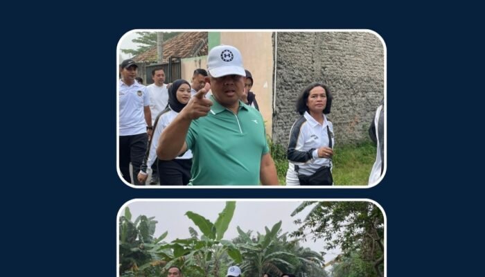 Jalan Sehat Bersama Kantor Wilayah Direktorat Jenderal Pemasyarakatan Lampung, Kalapas Pimpin Pembinaan Jasmani Petugas