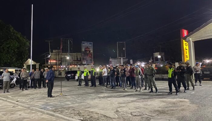 Aksi Tegas AKP Gian Wiatma Jonimandala, Balap Liar di Bagan Batu Dibubarkan, 7 Motor Disita