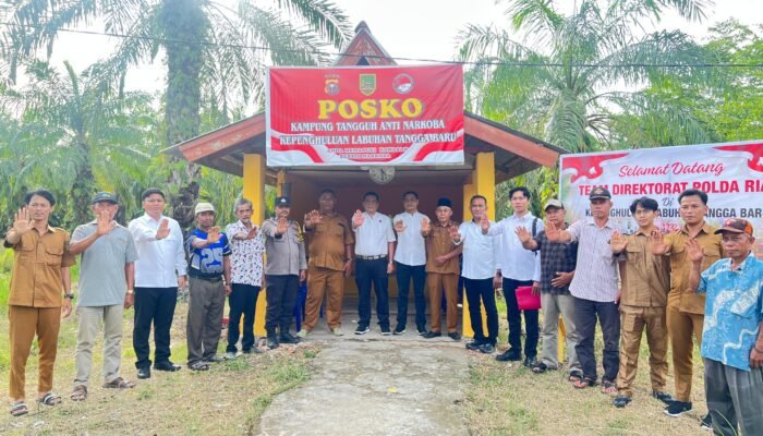 Perangi Narkoba dari Desa, Kampung Tangguh Labuhan Tangga Baru Jalani Penilaian Tingkat Polda
