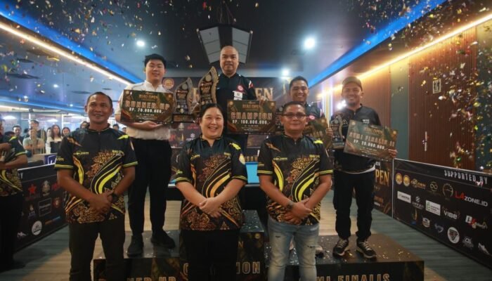 Turnamen Golden Break Berhadiah Rp472 Juta Berakhir, Atlet Filipina Jundel Mazon Tampil sebagai Juara