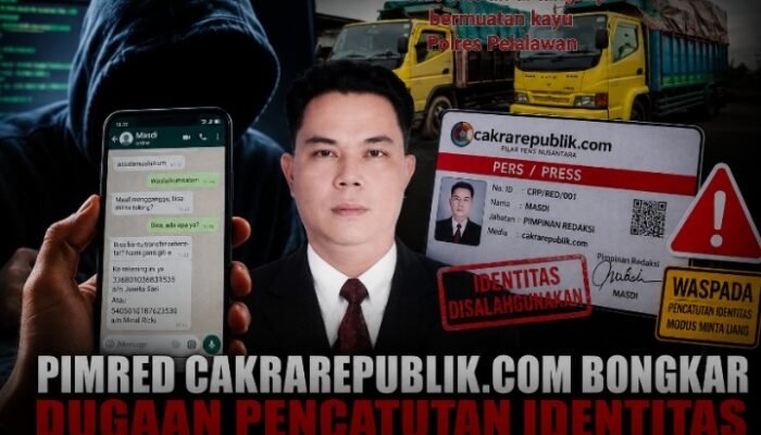 Pimred Cakrarepublik.com Bongkar Dugaan Pencatutan Identitas, Ada Oknum Nakal Catut Nama Anggota Kodam XIX Tuanku Tambusai, Sekarang Clear!