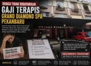 Diduga Tak Bayarkan Gaji Terapis, Grand Diamond SPA Pekanbaru Jadi Sorotan