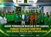 Hadiri Pembukaan Muscab IX PPP Kampar, Pemkab Tegaskan Komitmen Jaga Sinergi Politik dan Pembangunan