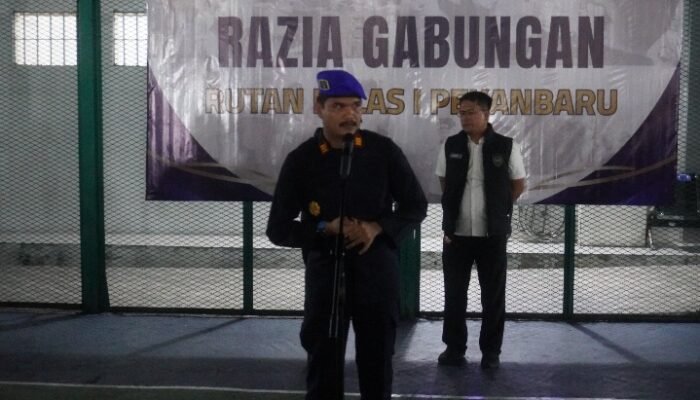 Rutan Pekanbaru Gelar Razia Gabungan Bersama APH, Perkuat Keamanan dan Komitmen Berantas Barang Terlarang