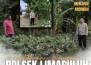 Polri Cinta Petani, Polresta Pekanbaru Perkuat Ketahanan Pangan Melalui Pendampingan Kebun Warga di Cinta Raja