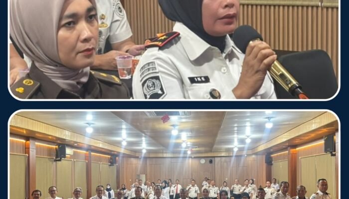 Perkuat Sinergi Penegakan Hukum, Kepala Lembaga Pemasyarakatan Kelas 1 Bandar Lampung Hadiri Rapat Koordinasi Persidangan Secara Elektronik