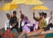 Kapal Harimau Buas Meriahkan Pawai Perahu Hias MTQ Riau, Angkat Spirit Al-Qur’an dalam Perjuangan Sultan Siak
