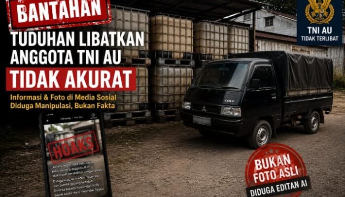 Beredar Tuduhan Libatkan Anggota TNI AU, Hasil Klarifikasi Sebut Informasi dan Foto Diduga Tidak Akurat