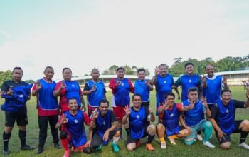 Pererat Silaturahmi dan Perkuat Sinergi, Ketua DPRD Bengkalis Ikut Fun Football Sempena Hari Jadi ke-514
