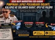 Buntut Napi ISD Kabur, Kalapas Pekanbaru ke Sulbar, KPLP ke Palopo