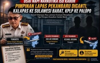 Buntut Napi ISD Kabur, Kalapas Pekanbaru ke Sulbar, KPLP ke Palopo