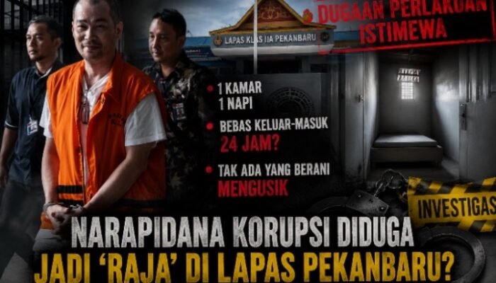 Sorotan terhadap Makmur alias Aan di Lapas Pekanbaru, Muncul Dugaan Perlakuan Khusus