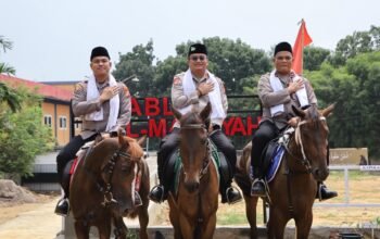 Kapolres Rohil Pimpin Apel Tahunan Pondok Al-Majidiyah, Dorong Generasi Qur’ani Berilmu dan Berakhlak