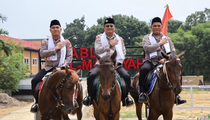 Kapolres Rohil Pimpin Apel Tahunan Pondok Al-Majidiyah, Dorong Generasi Qur’ani Berilmu dan Berakhlak